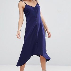 ASOS dipped hem sun dress